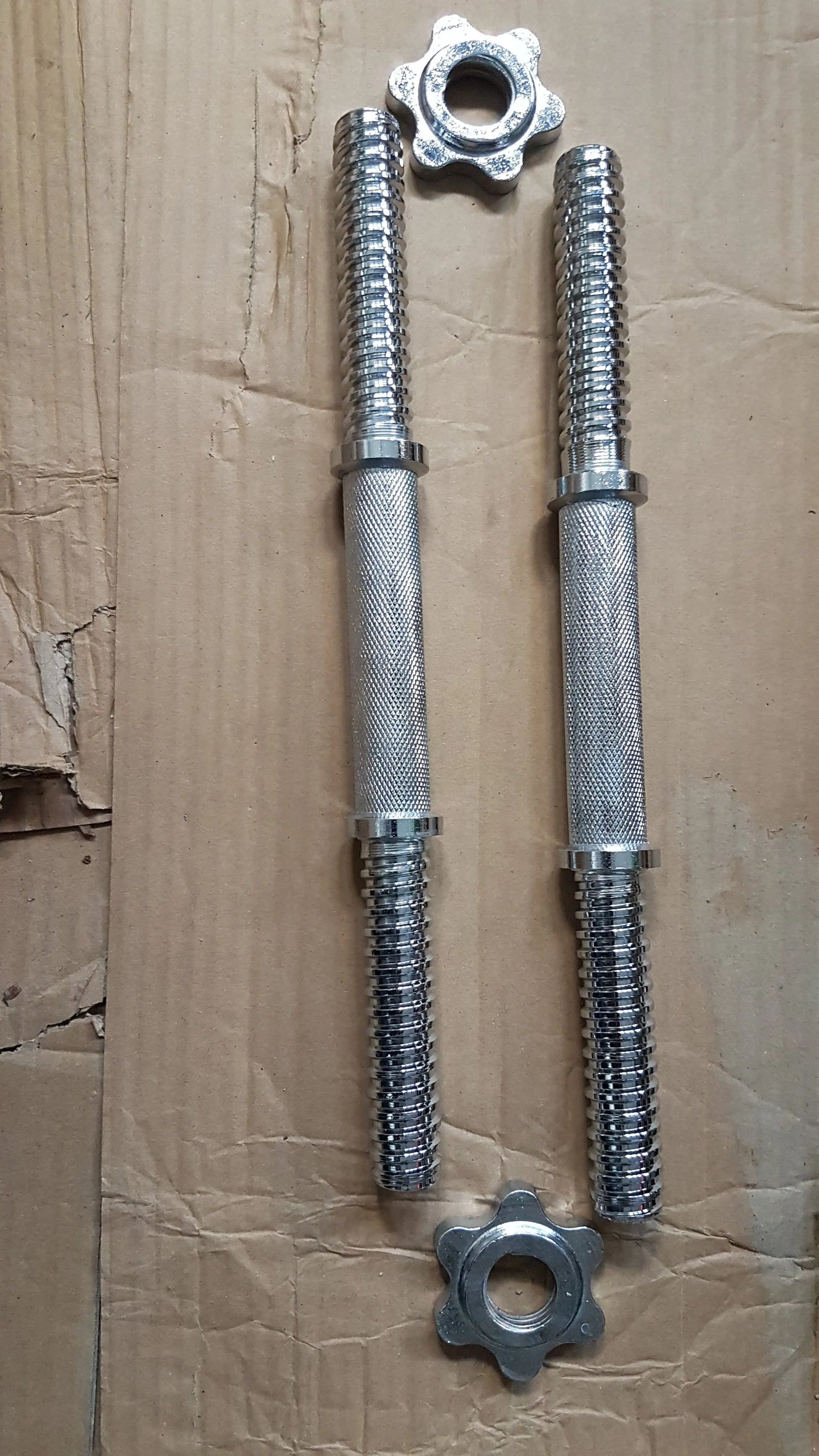 JP Barbell Bar Solid Steel Standard 1 Inch Handles (Pair) JP Sports