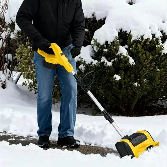 Cordless Portable High Efficiency Winter Cleaning-up Snow Shovel With 2 Batteries JP Sports