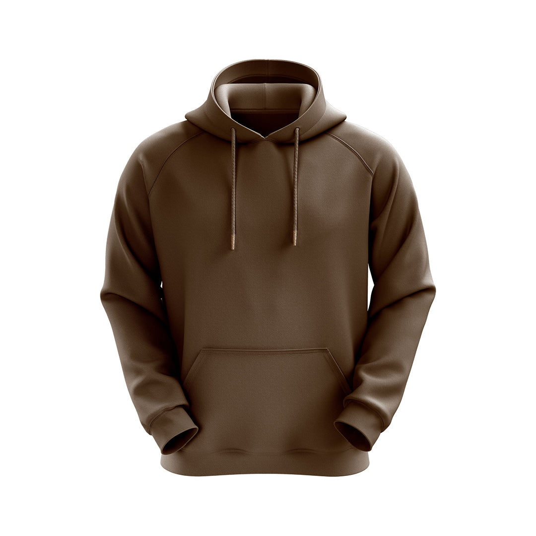 Olive Fleece Hoodies Sweatshirt