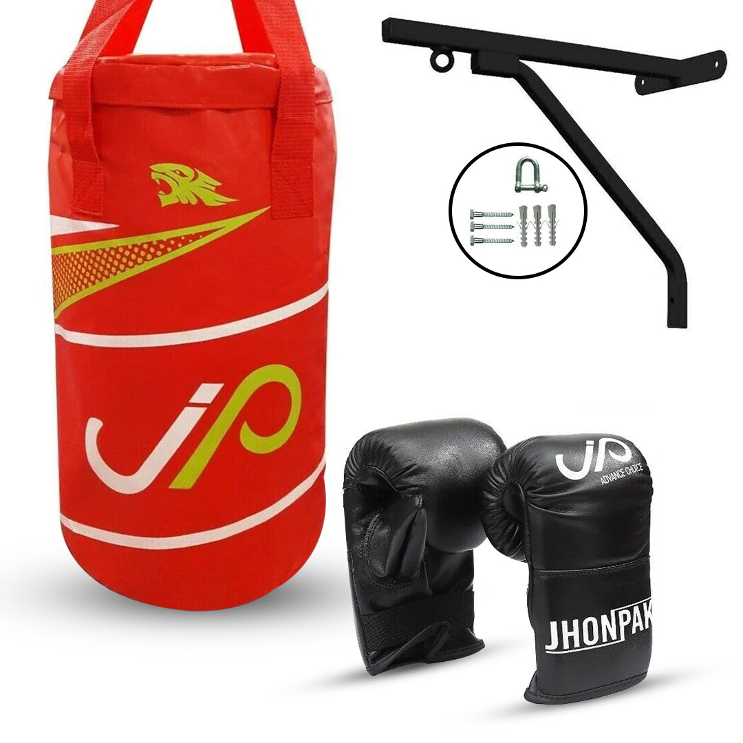 JP Heavy Kids Punching Bag Set 2 FT Filled