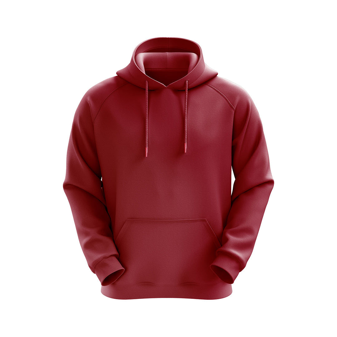 Maroon Fleece Hoodies Sweatshirt