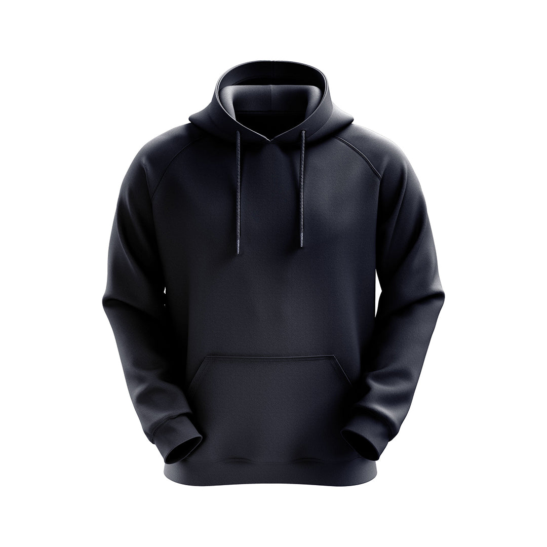 Navy Fleece Hoodies Sweatshirt