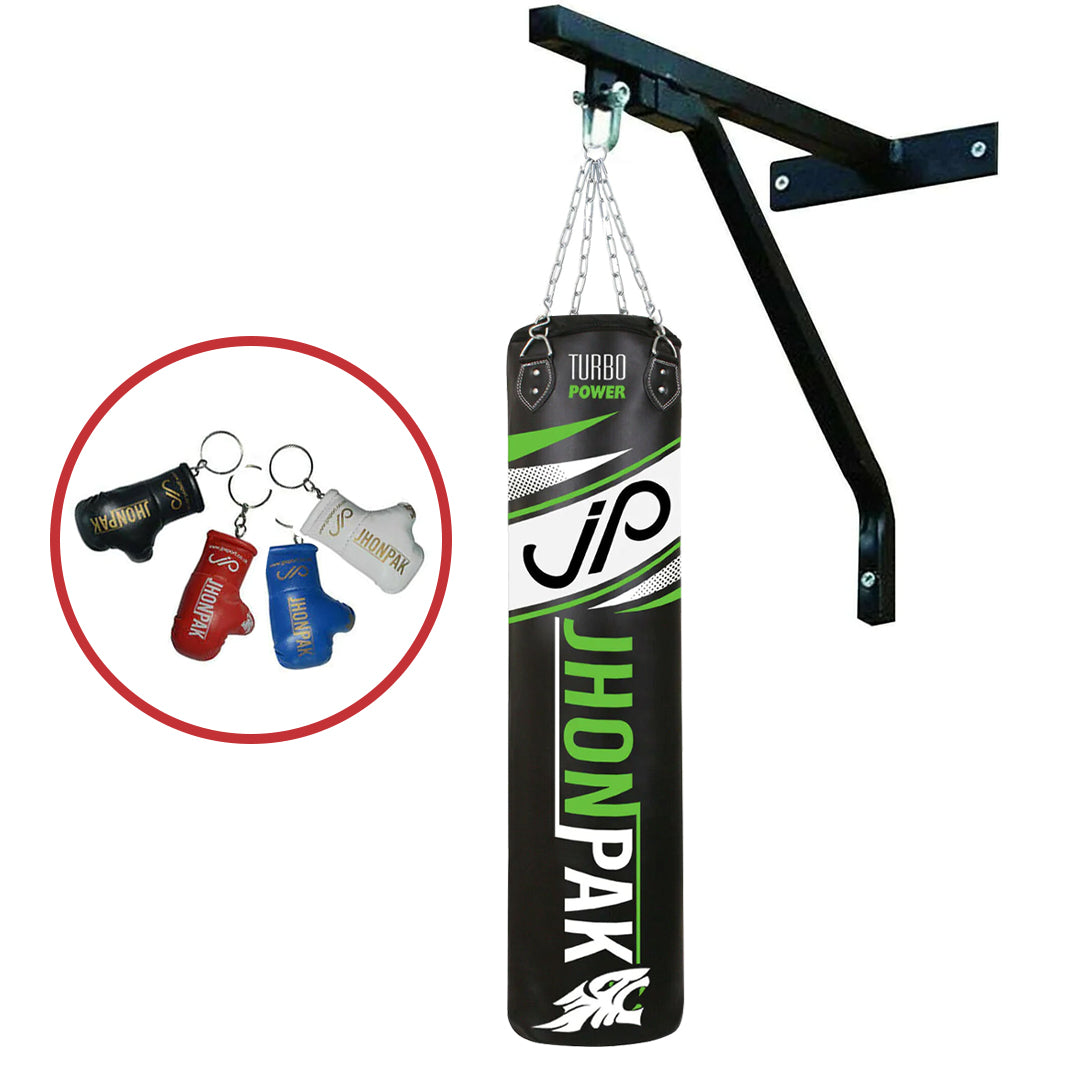 JP Heavy Punch Bag Unfilled Boxing Set