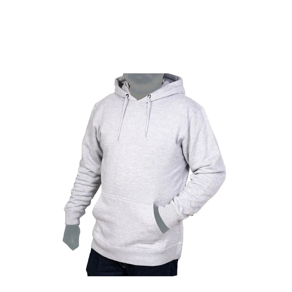 Hazel Grey Fleece Hoodies Sweatshirt JP Sports