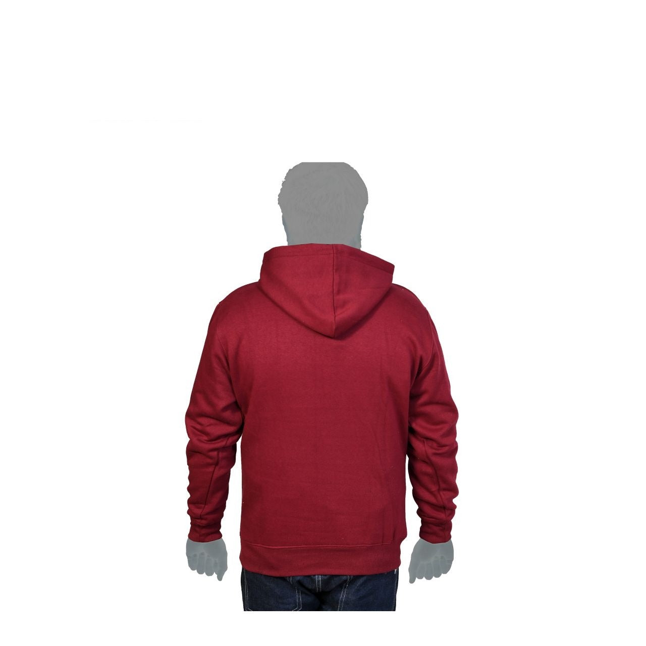 Maroon Fleece Hoodies Sweatshirt