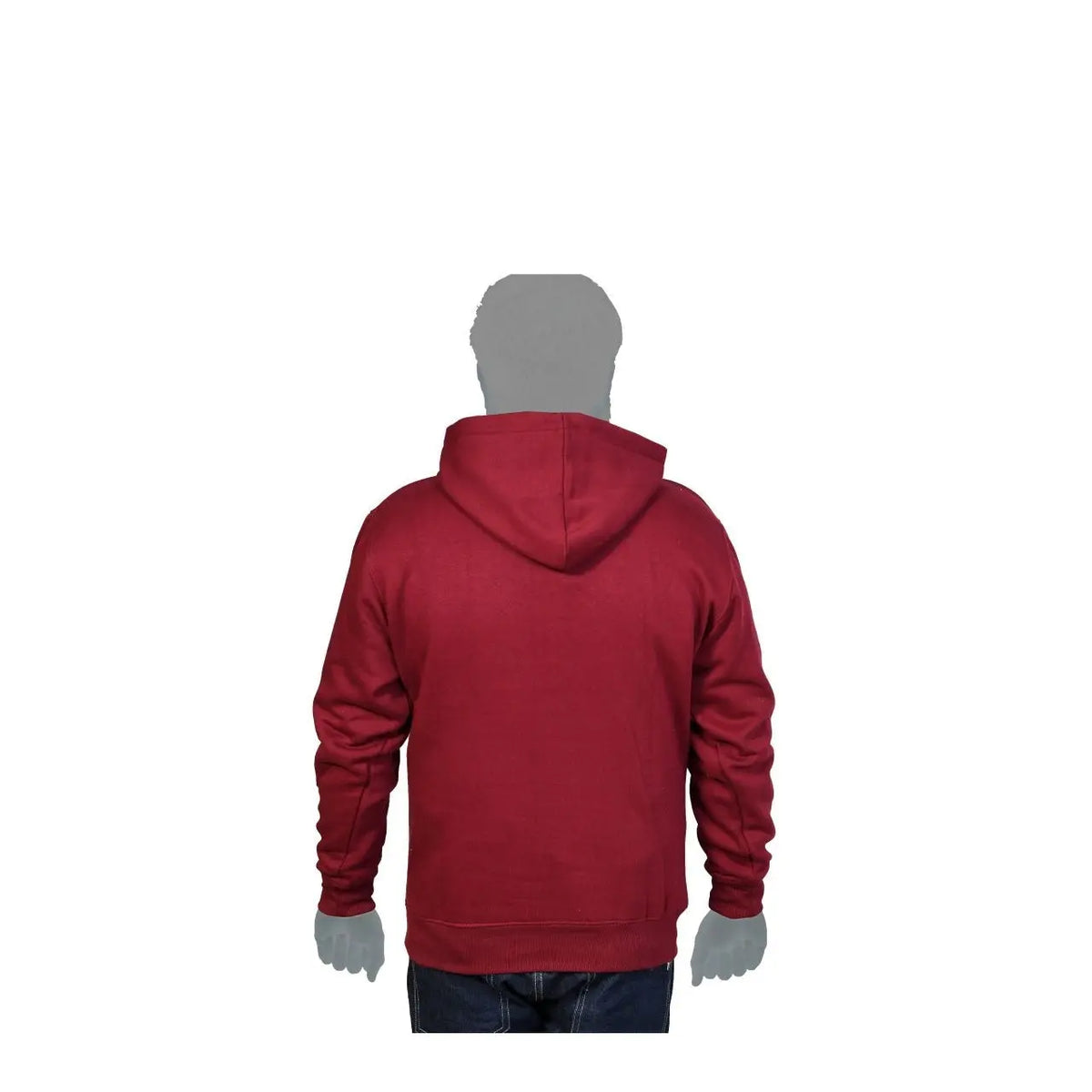 Maroon Fleece Hoodies Sweatshirt JP Sports