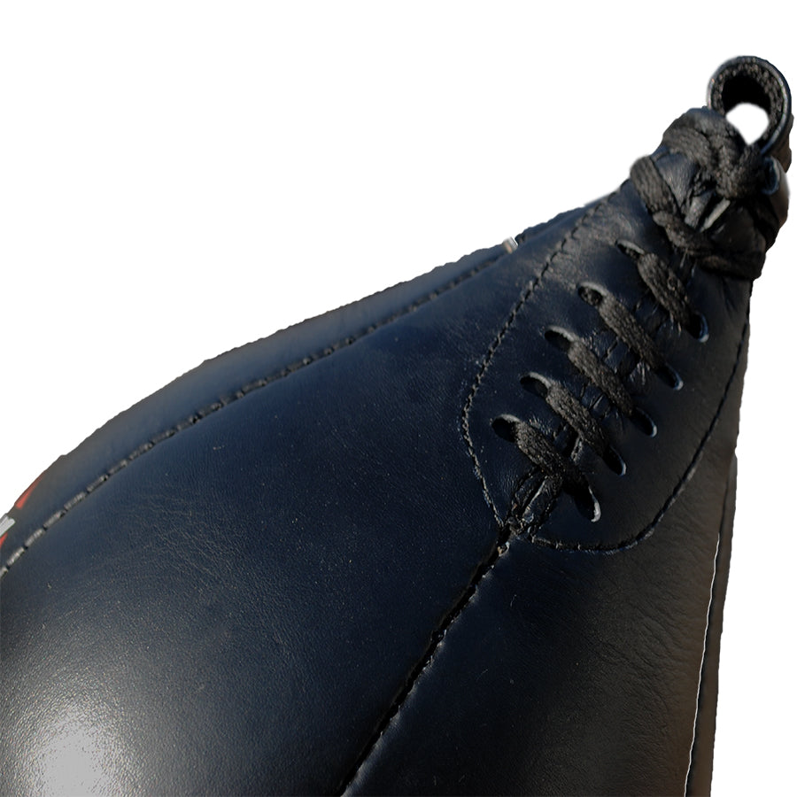 JP Genuine Leather Speed Bag Set Boxing Ball with Swivel & Gel Gloves