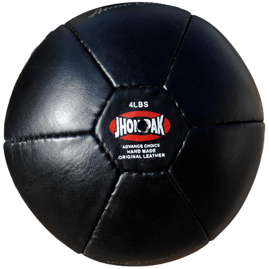 JP Genuine Leather Speed Bag Set Boxing Ball with Swivel & Gel Gloves