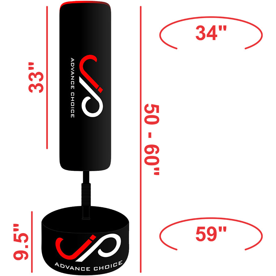 JP Adjustable Free Standing Boxing Punching Bag Stand for Kids