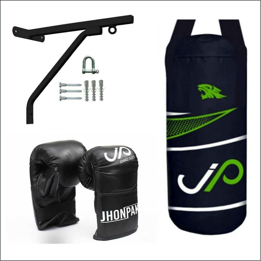 JP Heavy Kids Punching Bag Set 2 FT Filled