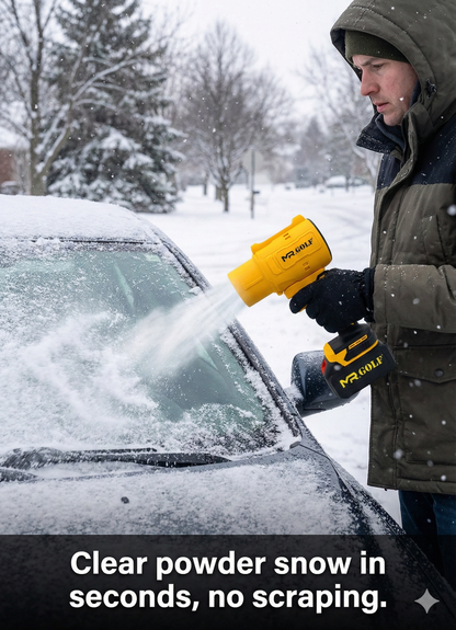 Cordless Mini Leaf & Snow Blower for Cars, Patios, & Balconies JP Sports