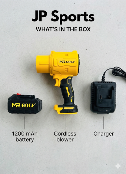 Cordless Mini Leaf & Snow Blower for Cars, Patios, & Balconies JP Sports