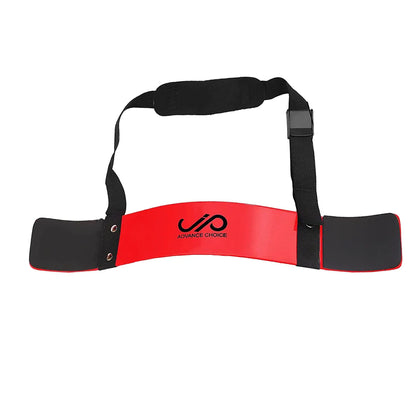JP Arm Blaster Bicep Isolator Double Riveted Adjustable Strap
