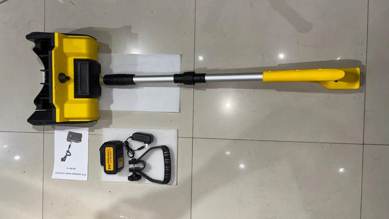 Cordless Portable  High Efficiency Winter Cleaning-up Snow Shovel With 2 Batteries JP Sports