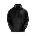 Black Fleece Hoodies Sweatshirt