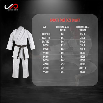 JP Black Karate Suit GI