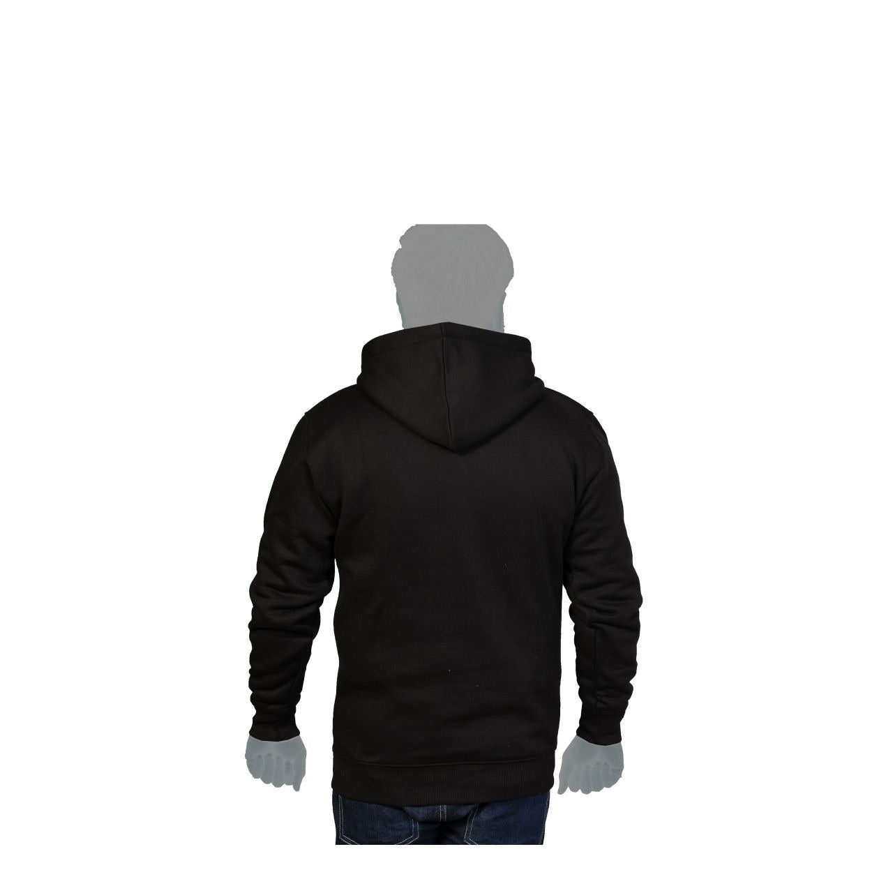 Black Fleece Hoodies Sweatshirt