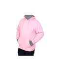 Pink Fleece Hoodies Sweatshirt
