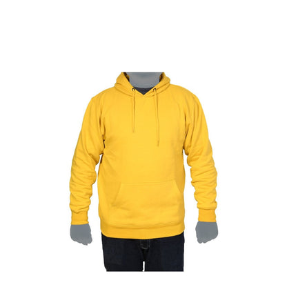 Yellow Fleece Hoodies Sweatshirt