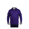 Purple Fleece Hoodies Sweatshirt