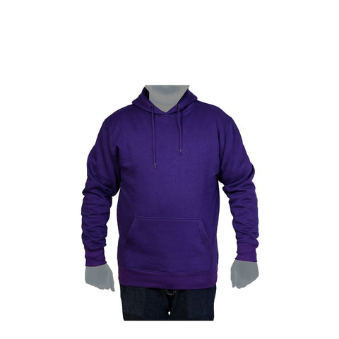 Purple Fleece Hoodies Sweatshirt