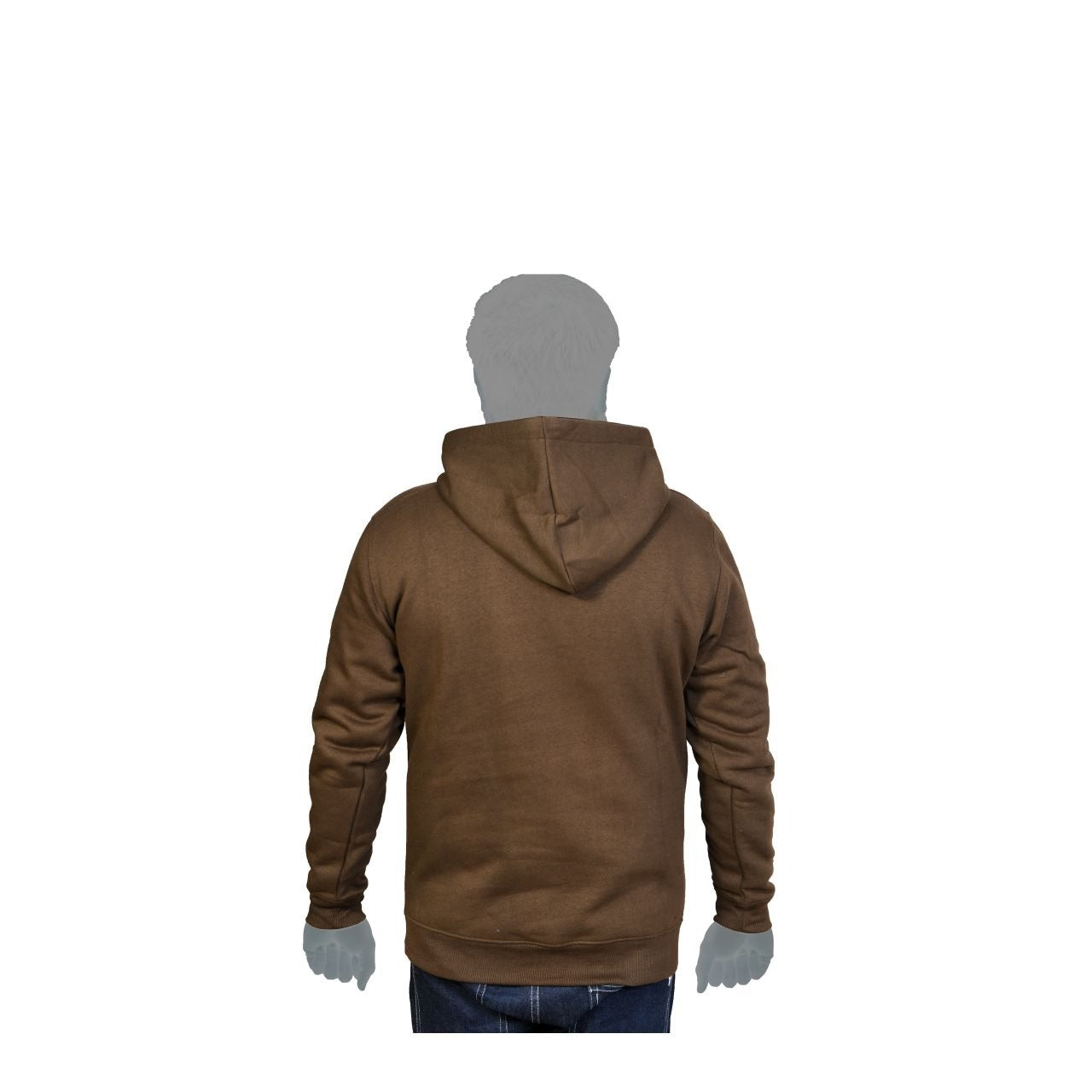 Olive Fleece Hoodies Sweatshirt