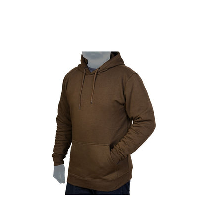 Olive Fleece Hoodies Sweatshirt