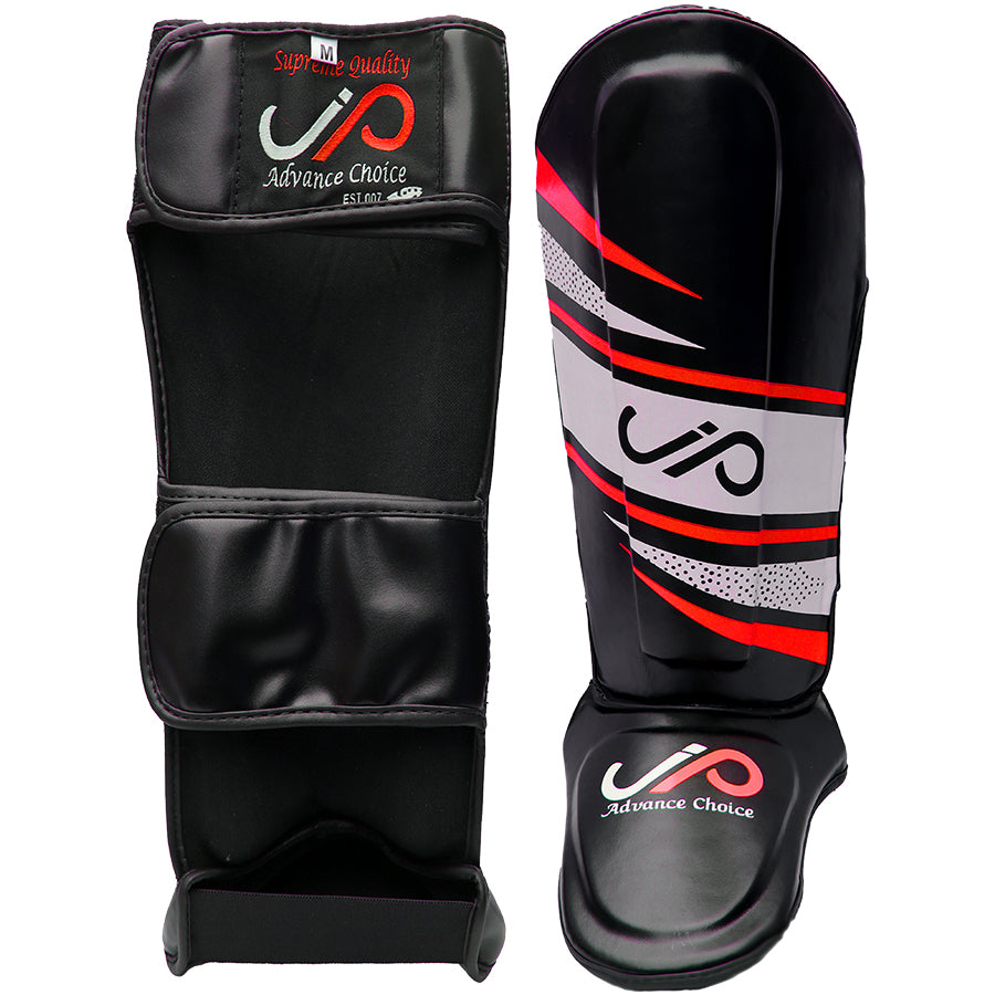 JP Shin Guards (Pair) – Shin Pads Instep for MMA, Kickboxing, Muay Thai
