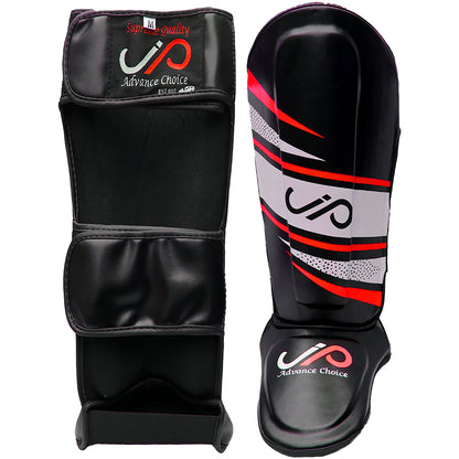 JP Shin Guards (Pair) – Shin Pads Instep for MMA, Kickboxing, Muay Thai