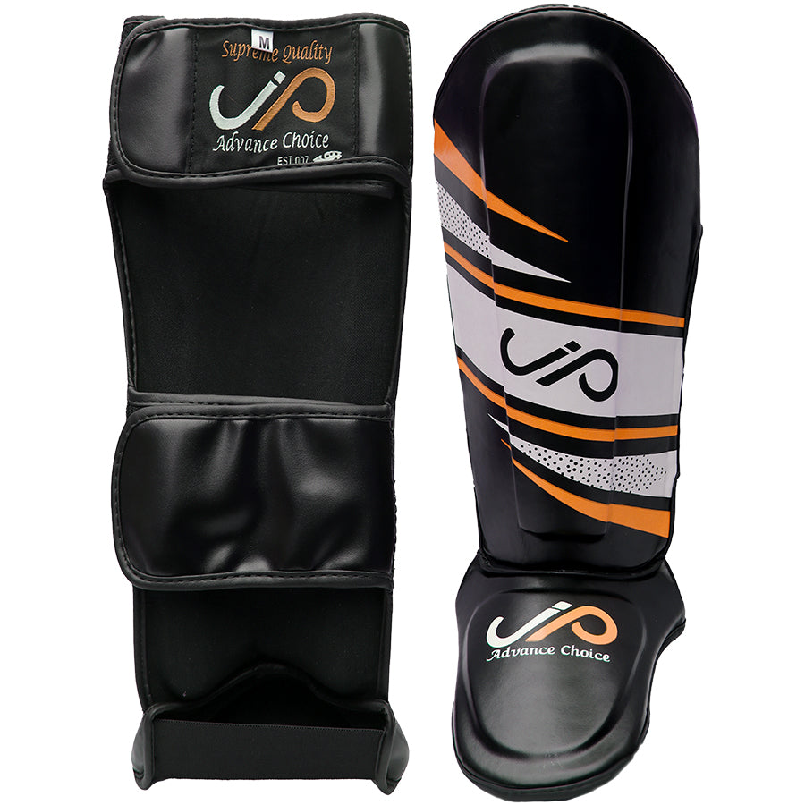 JP Shin Guards (Pair) – Shin Pads Instep for MMA, Kickboxing, Muay Thai