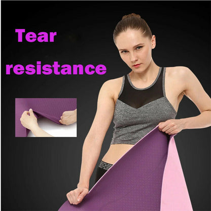 Eco-Friendly Yoga Mat for Exercise Workout GYM Fitness