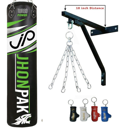 JP Heavy Punch Bag Unfilled Boxing Set