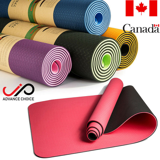 Eco-Friendly Yoga Mat for Exercise Workout GYM Fitness