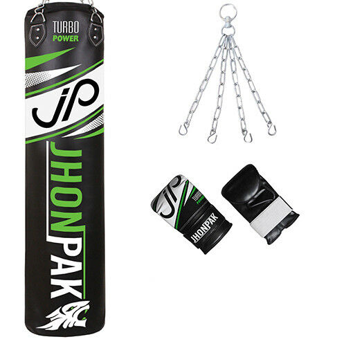 JP Heavy Punching Bag Unfilled Boxing Set