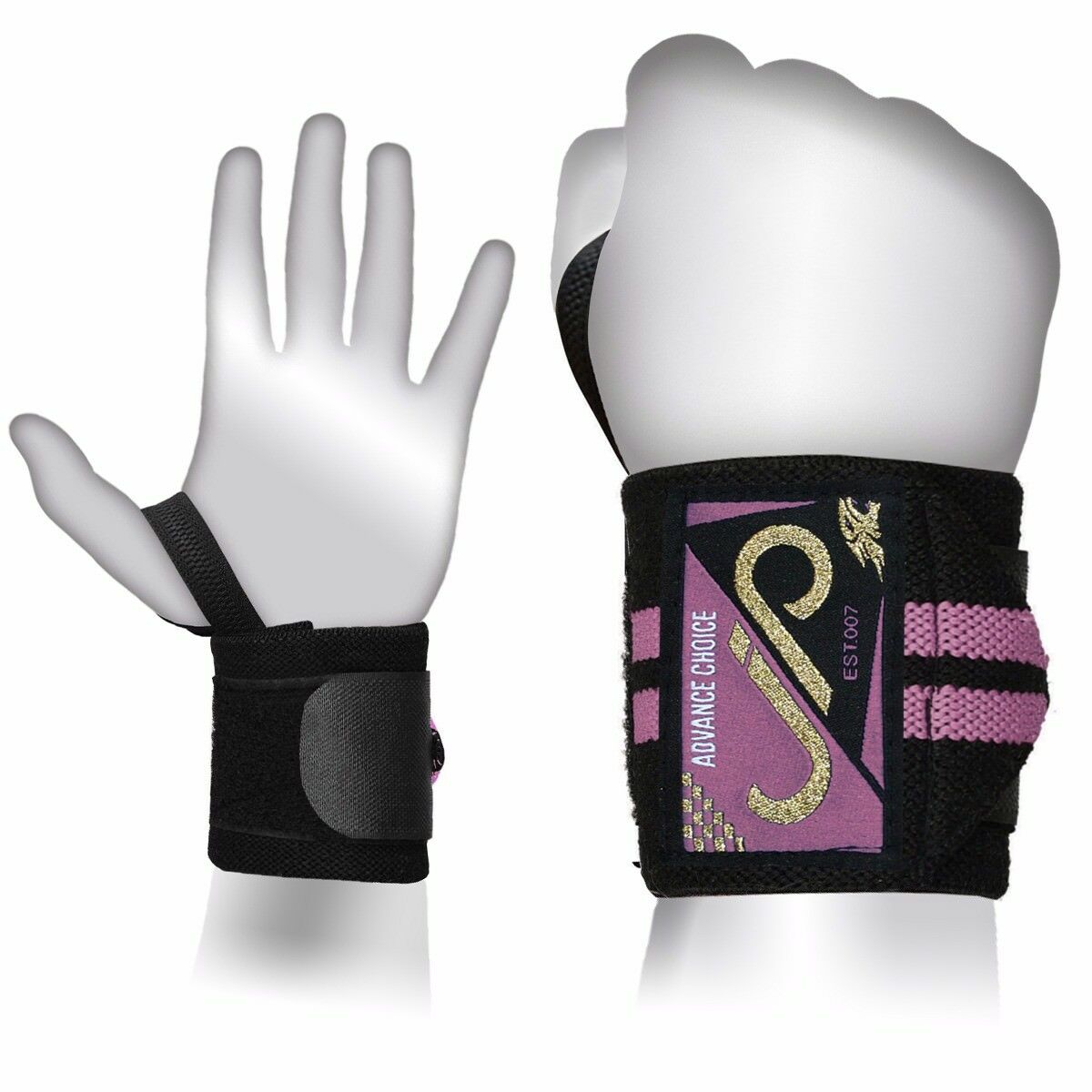 JP Weight Lifting Bar Straps Gym Wrist Support